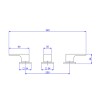 Misturador Bide Unic Gold Matte 1895.GL90.MT - Deca - vista 2