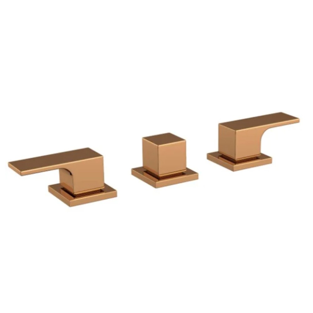 Misturador Para Bide Unic Red Gold 1895.GL90.RD - Deca