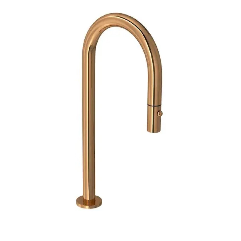 Bica Monocomando Alta Mesa Cozinha You Curve Red Gold 1292.GL99.RD - Deca