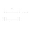Porta Toalha Rosto You Corten 2050.CT104.MT - Deca - vista 2