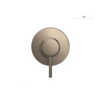 Acabamento Monocomando Chuveiro Redonda Deca You Corten Matte 4993.CT104.CHU.MT