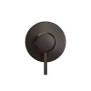 Acabamento monocomando de chuveiro redonda you brown matte 4993.MR104.CHU.MT - Deca - vista 2