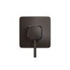 Acabamento monocomando de chuveiro quadrada you brown matte 4993.MR105.CHU.MT - Deca - vista 2
