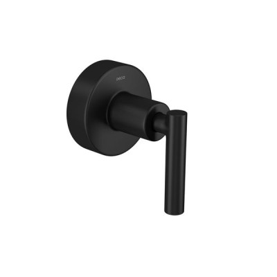 Acabamento para Registro de Gaveta 1 1/4 e 1 1/2 Beta Black Matte 4900.BL109.GD.MT - Deca