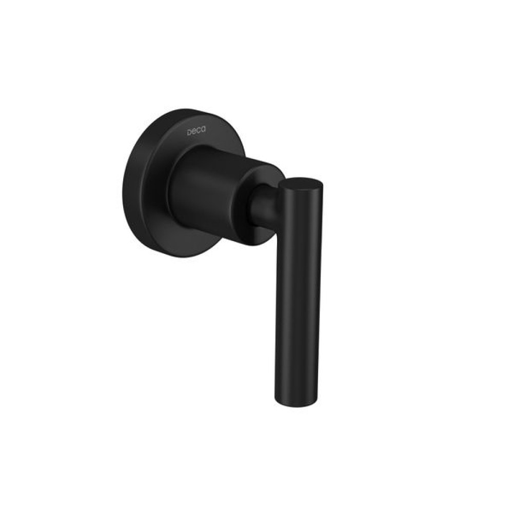 Acabamento para Registro de Gaveta 1/2, 3/4 Até 1 Beta Black Matte 4900.BL109.PQ.MT - Deca