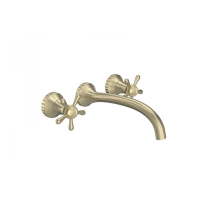 Misturador Lavatorio Parede Dn/20 PerolaSummer Gold Deca 1878.SM108.MT