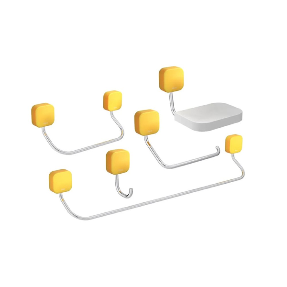 Kit Capinha Silicone P/Acessório Pix Amarelo Kids 2007.AMA01.KD - Deca