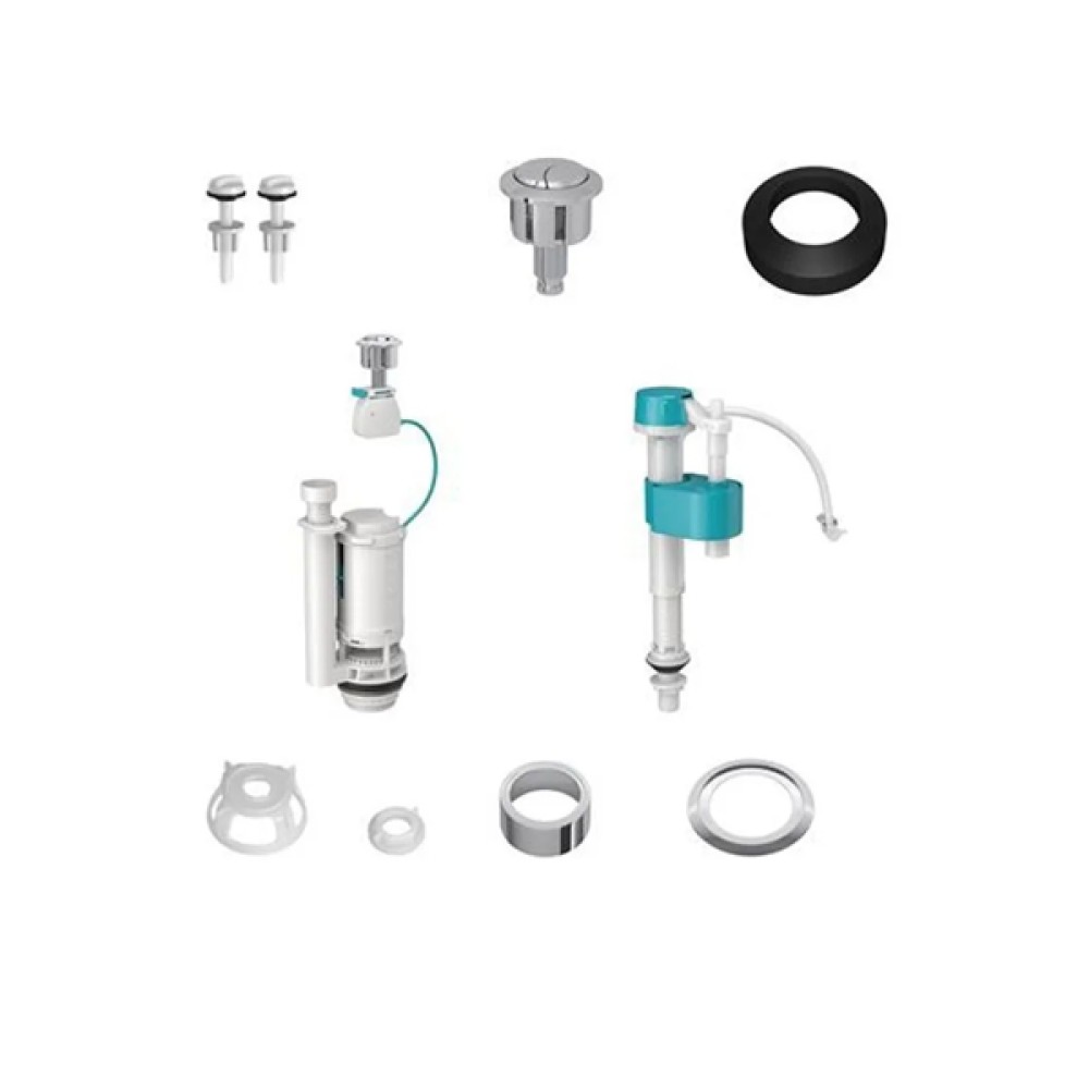 Kit Universal Duplo Acionamento Caixa de Descarga 1100.SI.60.01 - Deca