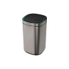 Lixeira Quadrada Inox com Sensor 20L 1007.QUA.20.INX - Deca - vista 3
