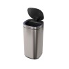 Lixeira Quadrada Inox com Sensor 30L 1007.QUA.30.INX - Deca - vista 3