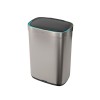Lixeira Quadrada Inox com Sensor 50L 1007.QUA.50.INX - Deca - vista 2