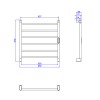 Toalheiro Termico de Parede 220V Cromado You 2044.C220D.AQC - Deca - vista 2