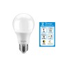 Lâmpada de LED Bulbo 9W Bivolt Luz Amarela - Elgin - vista 3