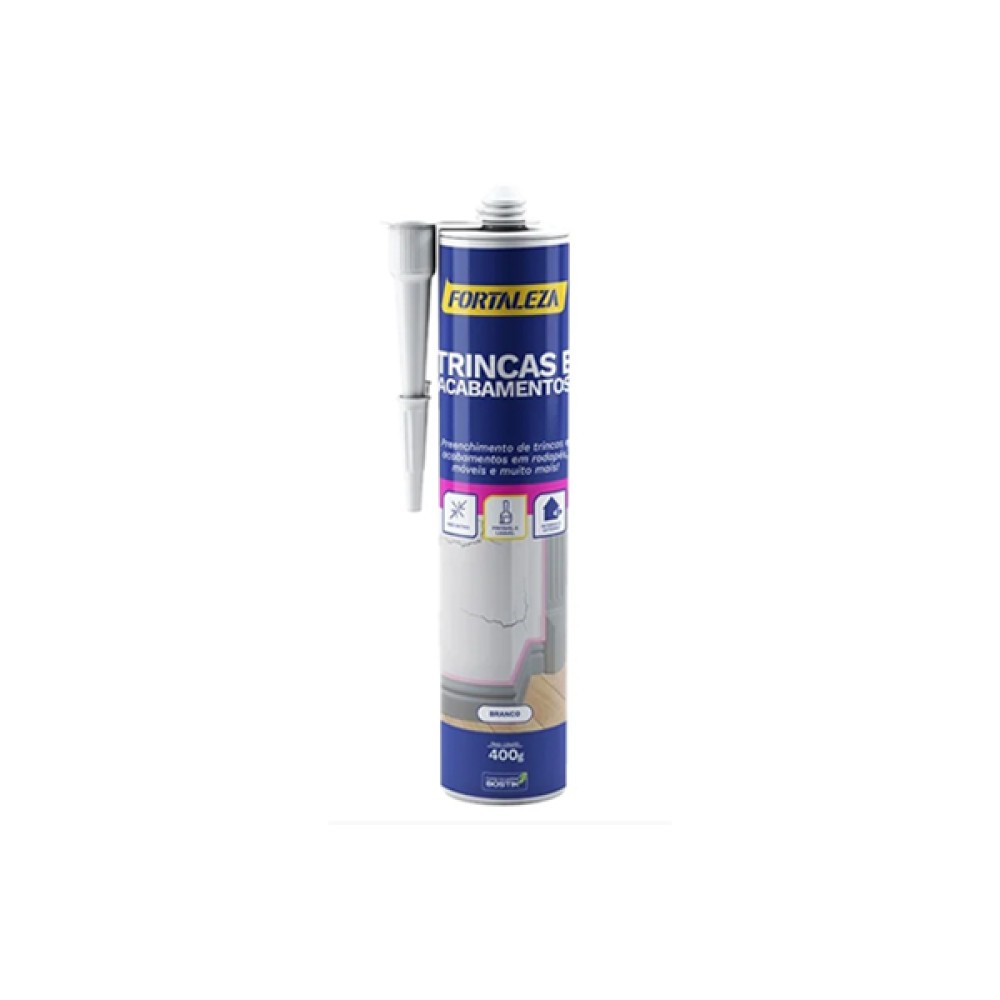 Selante Trincas e Acabamentos Branco 400g - Fortaleza