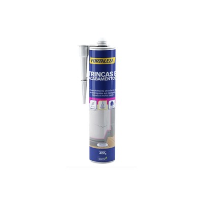 Selante Trincas e Acabamentos Branco 400g Fortaleza