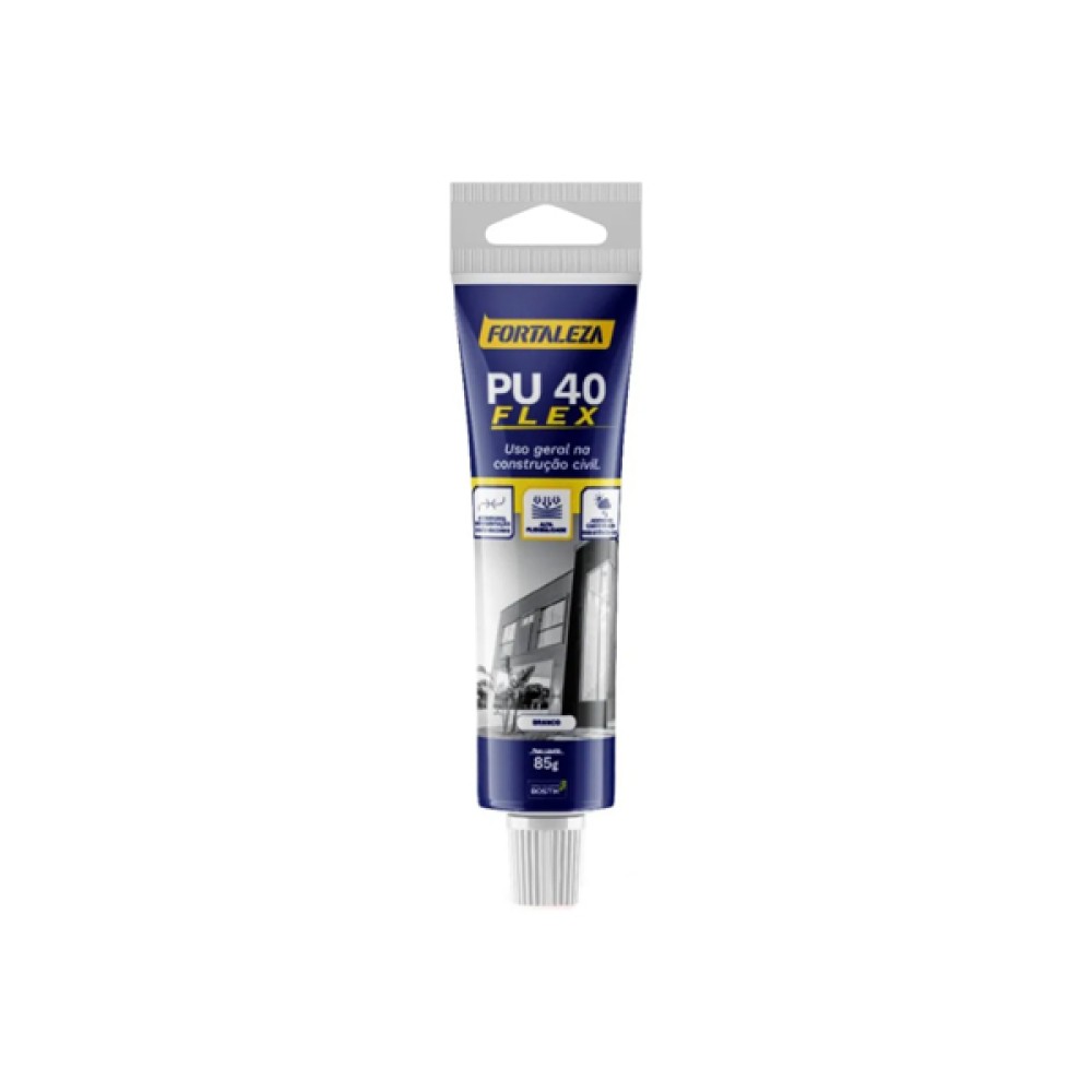 Selante PU Construção Branco 85g - Fortaleza