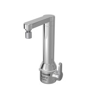 Torneira Elétrica Puravitta Mesa Prata 220V/5500W Hydra