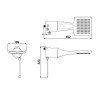 Chuveiro Elétrico Loren Shower Eletrônico Branco 220V/7500W - Lorenzetti - vista 2