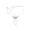 Chuveiro Elétrico Duo Shower Quadra Turbo Eletrônico Branco 220V/7500W - Lorenzetti - vista 3