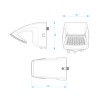 Chuveiro Elétrico Futura Multitemperaturas Branco 220V/7500W - Lorenzetti - vista 2