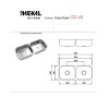 Cuba Dupla Inox Embutir CD40 Extra - Mekal - vista 2
