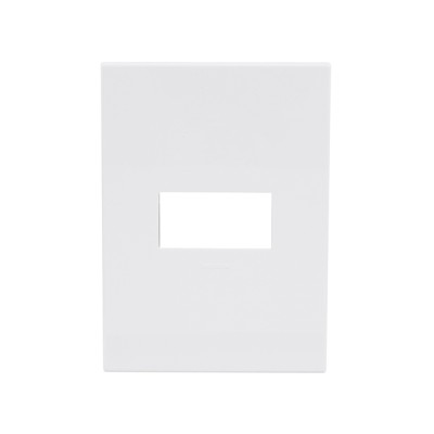 Placa 4x2 1 Posto sem Suporte Branco Arteor Pial Legrand