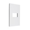 Placa 4x2 1 Posto sem Suporte Branco Arteor - Pial Legrand - vista 2
