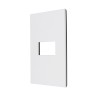 Placa 4x2 1 Posto sem Suporte Branco Arteor - Pial Legrand - vista 3