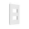 Placa 4x2 2 Postos sem Suporte Branco Arteor - Pial Legrand - vista 2