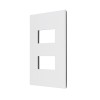 Placa 4x2 2 Postos sem Suporte Branco Arteor - Pial Legrand - vista 3
