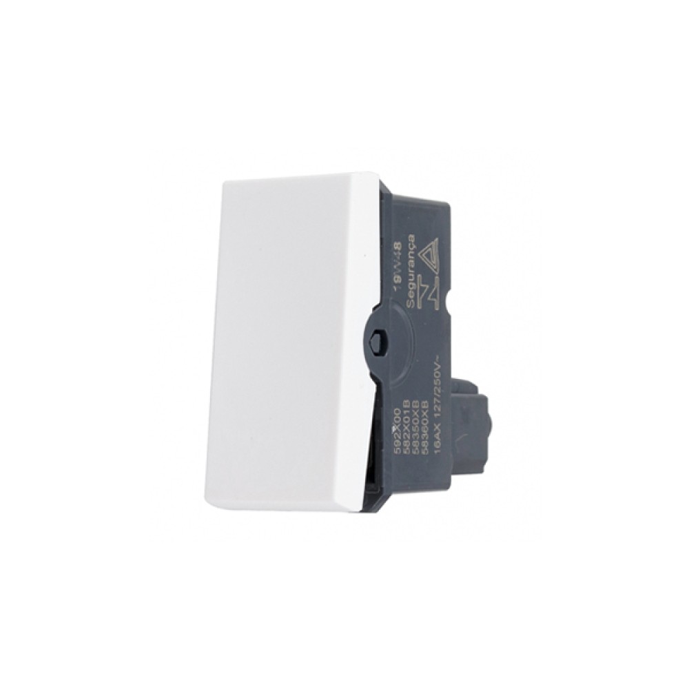 Módulo de Interruptor Simples 10A Branco Arteor - Pial Legrand