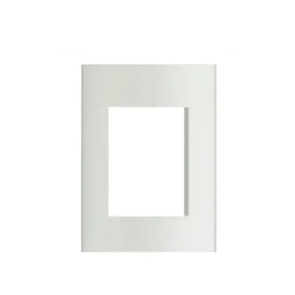 Placa 4x2 3 postos sem Suporte Branca Living Light Bticino LNA4803BIF - Pial Legrand