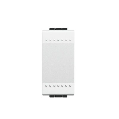 Módulo Interruptor Simples 16A 250V Branca Living Light Bticino