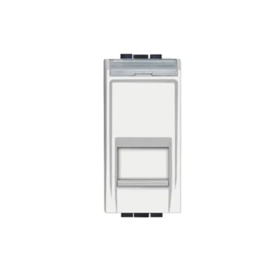 Módulo Tomada Informática RJ45 Branca Living Light Bticino