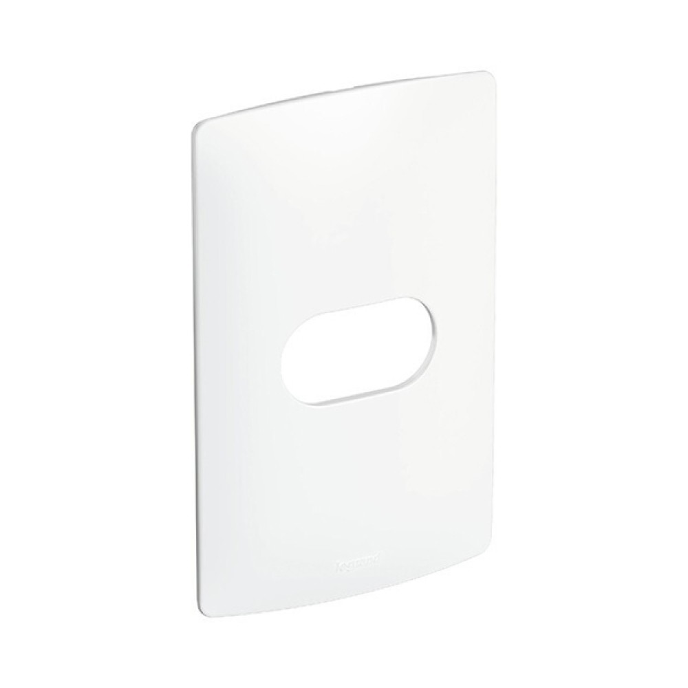 Placa 1 Posto 4x2 sem Suporte Branco Nereya - Pial Legrand