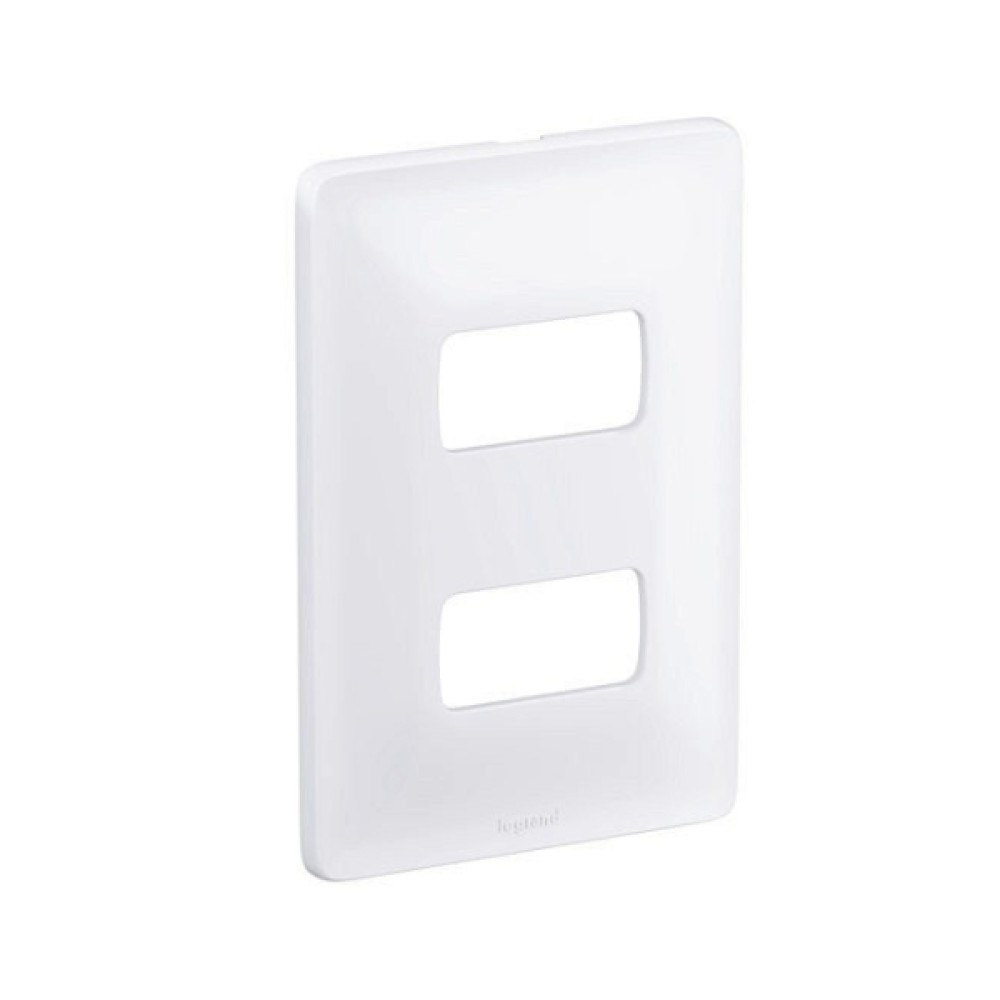 Placa 2 Postos + Suporte 4x2 Pial Zeffia - Pial Legrand