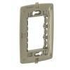 Placa 2 Postos + Suporte 4x2 Pial Zeffia - Pial Legrand - vista 2