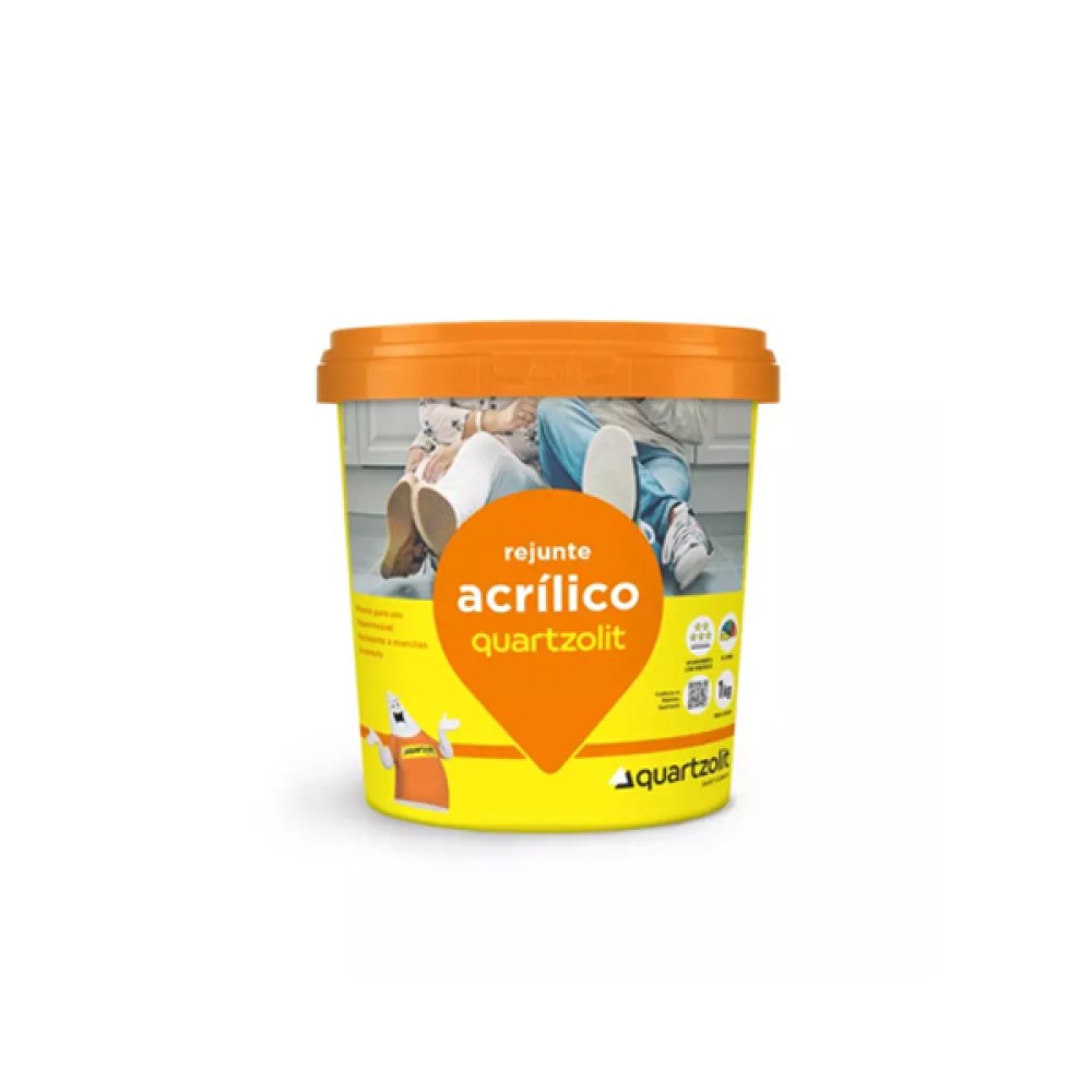 Rejunte Acrílico Palha 1kg - Quartzolit