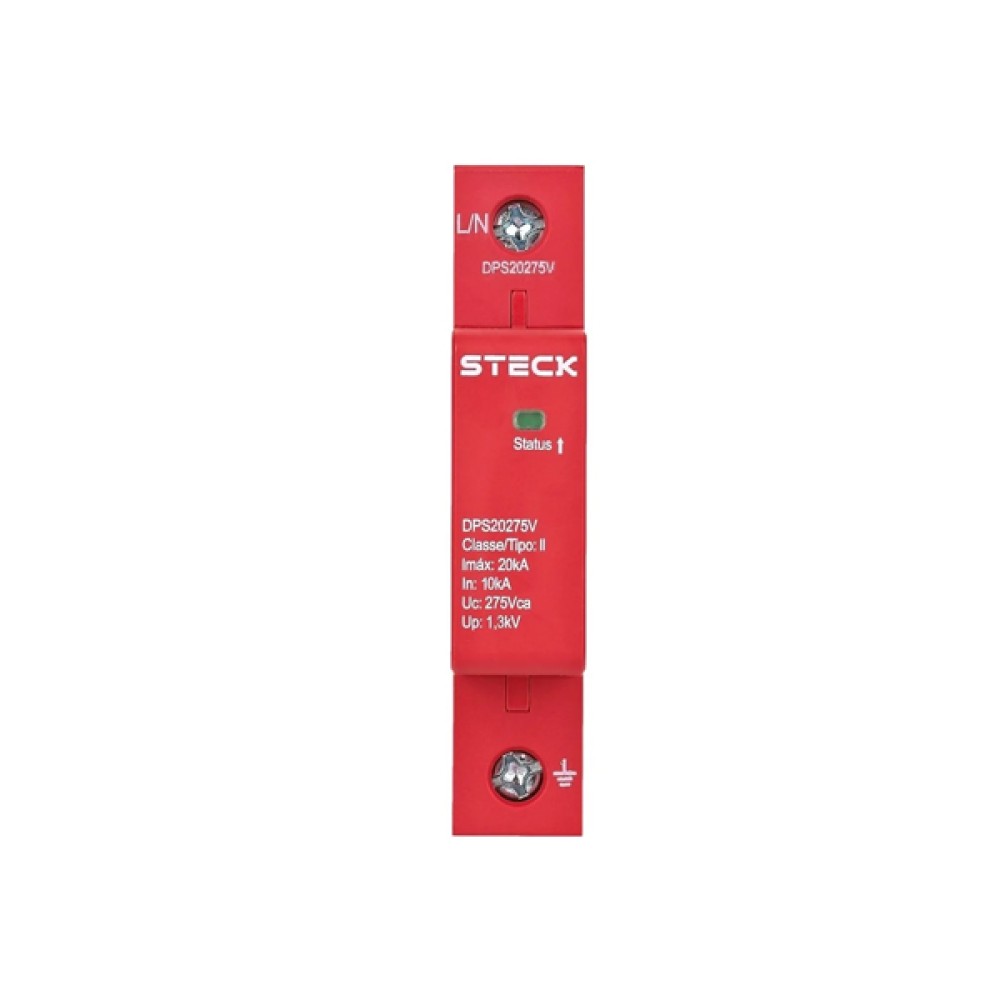 Protetor de Surto 20kA 275VCA - Steck