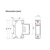 Protetor de Surto 40kA 275VCA - Steck - vista 2