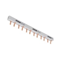 Barramento Bifásico 80A 2x6P 220/440V Steck