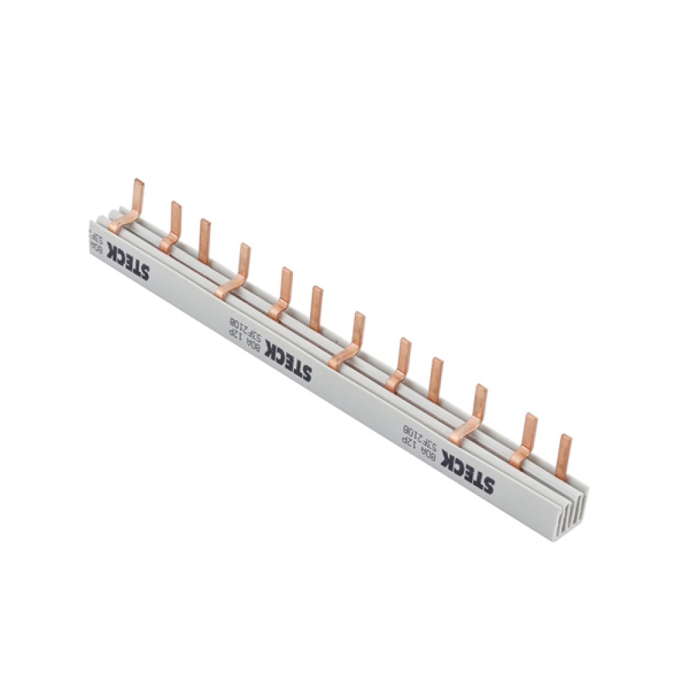 Barramento Trifásico 80A 3x4P 220/440V - Steck