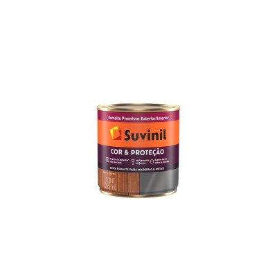 Tinta Esmalte Cor E Proteção Vermelho Brilhante 225ml Suvinil
