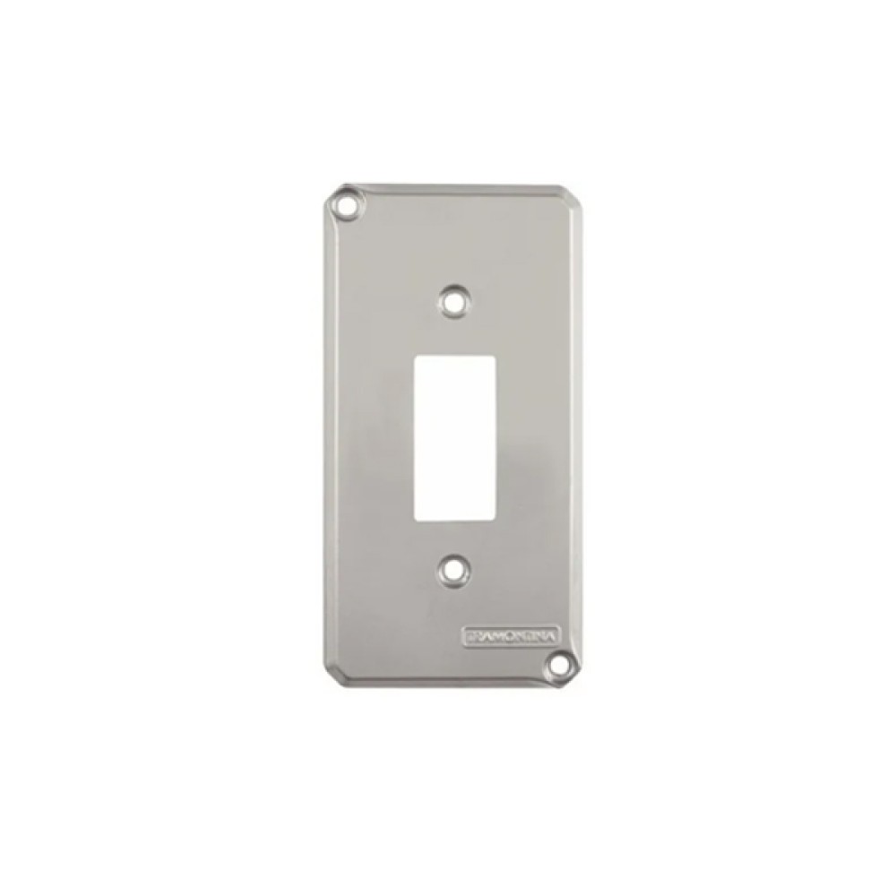 Tampa 1 posto vertical para condulete 3/4” - Tramontina