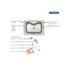 Cuba Inox Morgana 69x49 Acessorios - Tramontina - vista 4