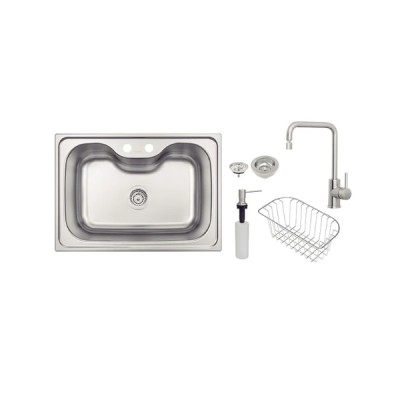 Cuba Sobrepor Morgana 60 FX Inox Escovado