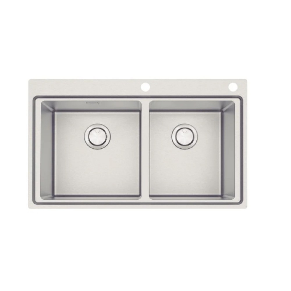 Cuba Sobrepor Smooth 2C 40 EX 86x52 Inox - Tramontina