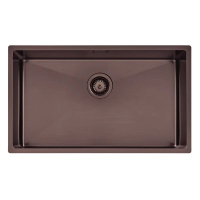 Cuba Quadrum PVD Black 70x40 Inox