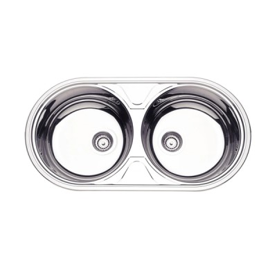 Cuba Embutir Luna Duo 2C 36 BS Inox Brilho