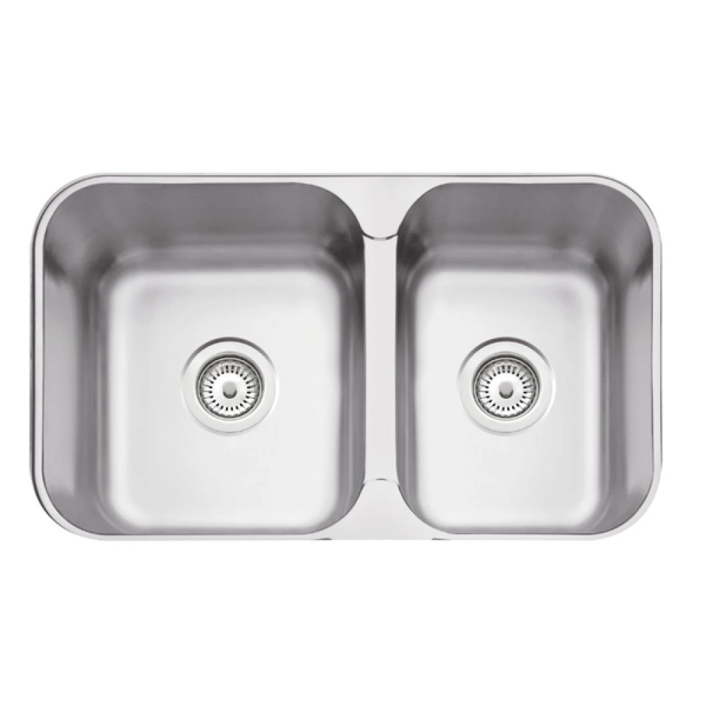 Cuba Embutir Isis 2C 34-28 BS Inox Escovado - Tramontina
